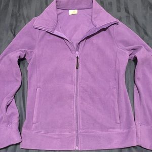 Danskin microfleece zip-up jacket, Size M